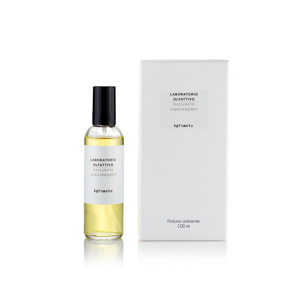 Flakon des Nischenparfums Agrumeto Raumspray von Laboratorio Olfattivo