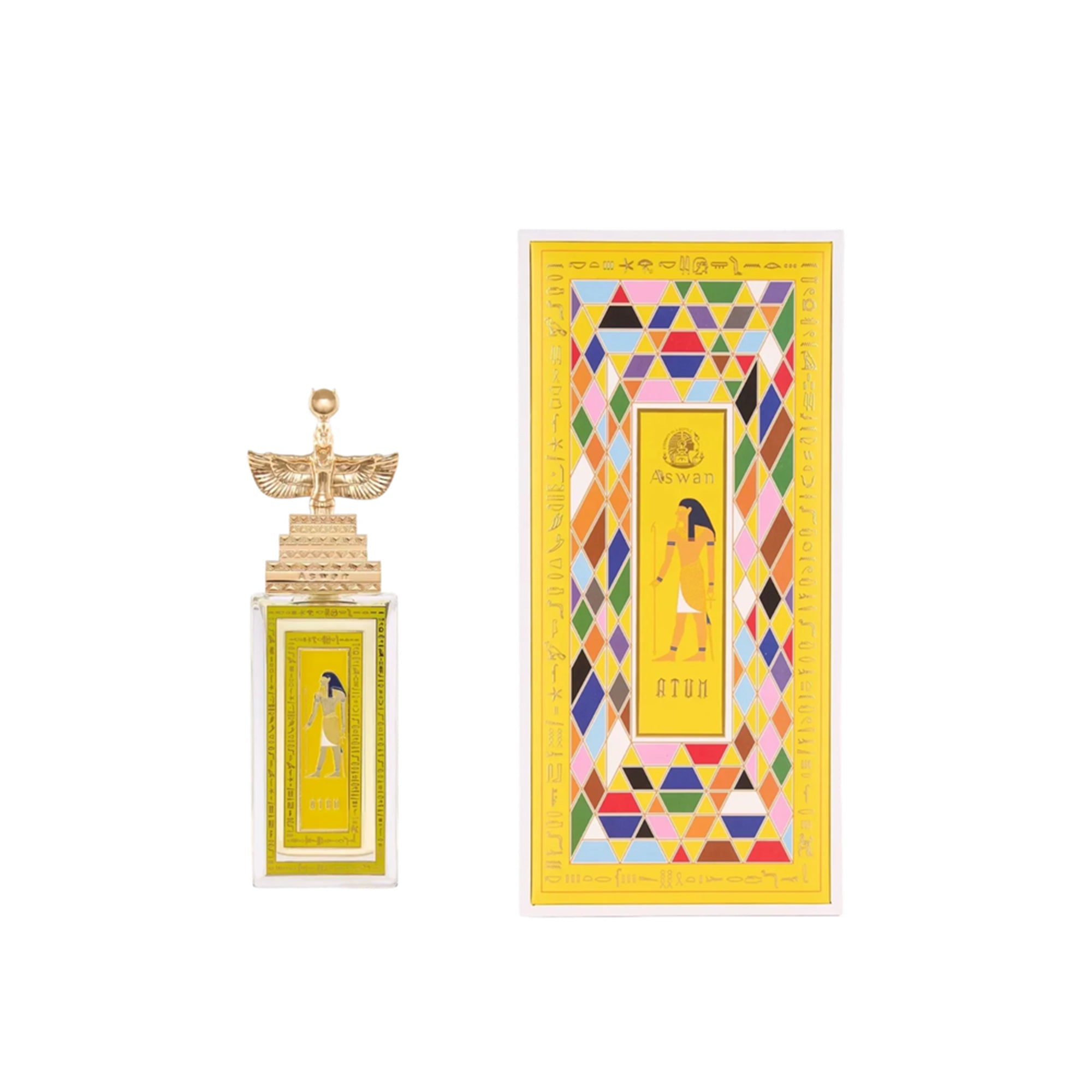 Flakon des Nischenparfums Atum von Aswan