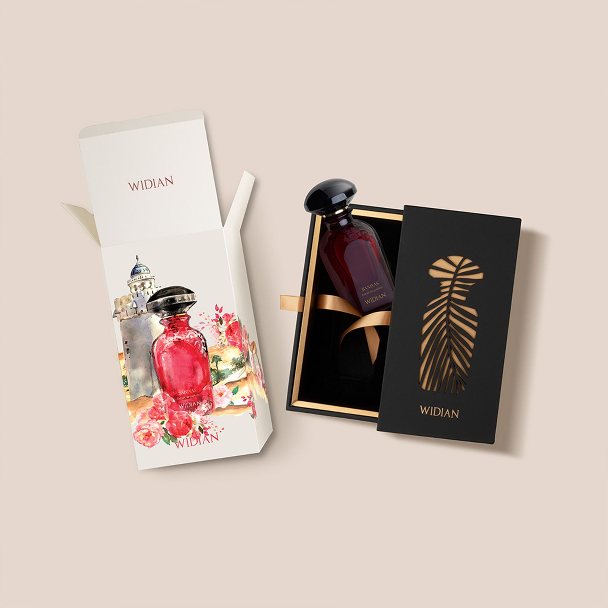 Flakon des Nischenparfums Baniyas von Widian