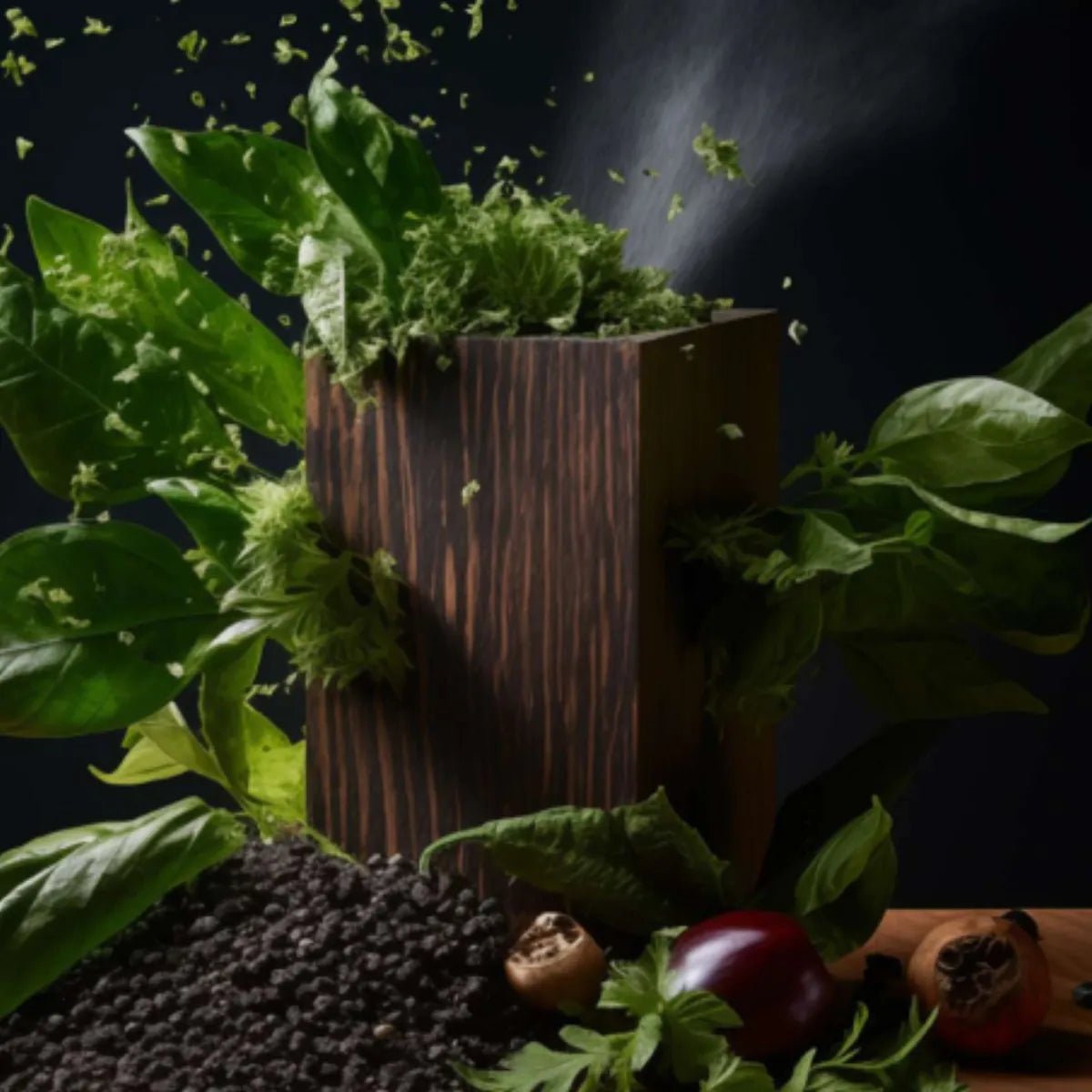 Flakon des Nischenparfums BlueForest von Perroy