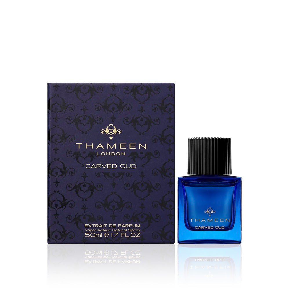Flakon des Nischenparfums Carved Oud von Thameen