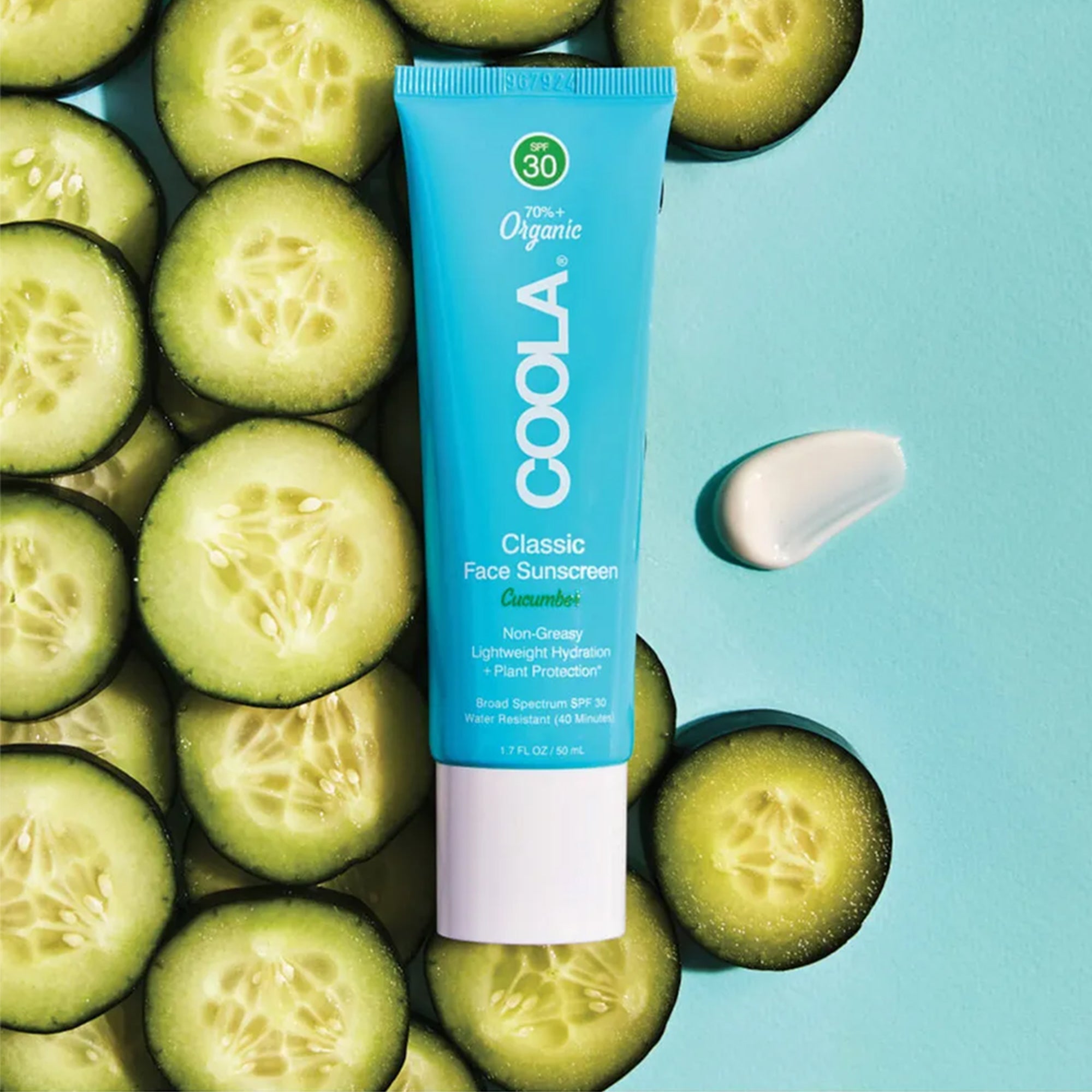 Flakon des Nischenparfums Classic Face SPF 30 - Cucumber von Coola
