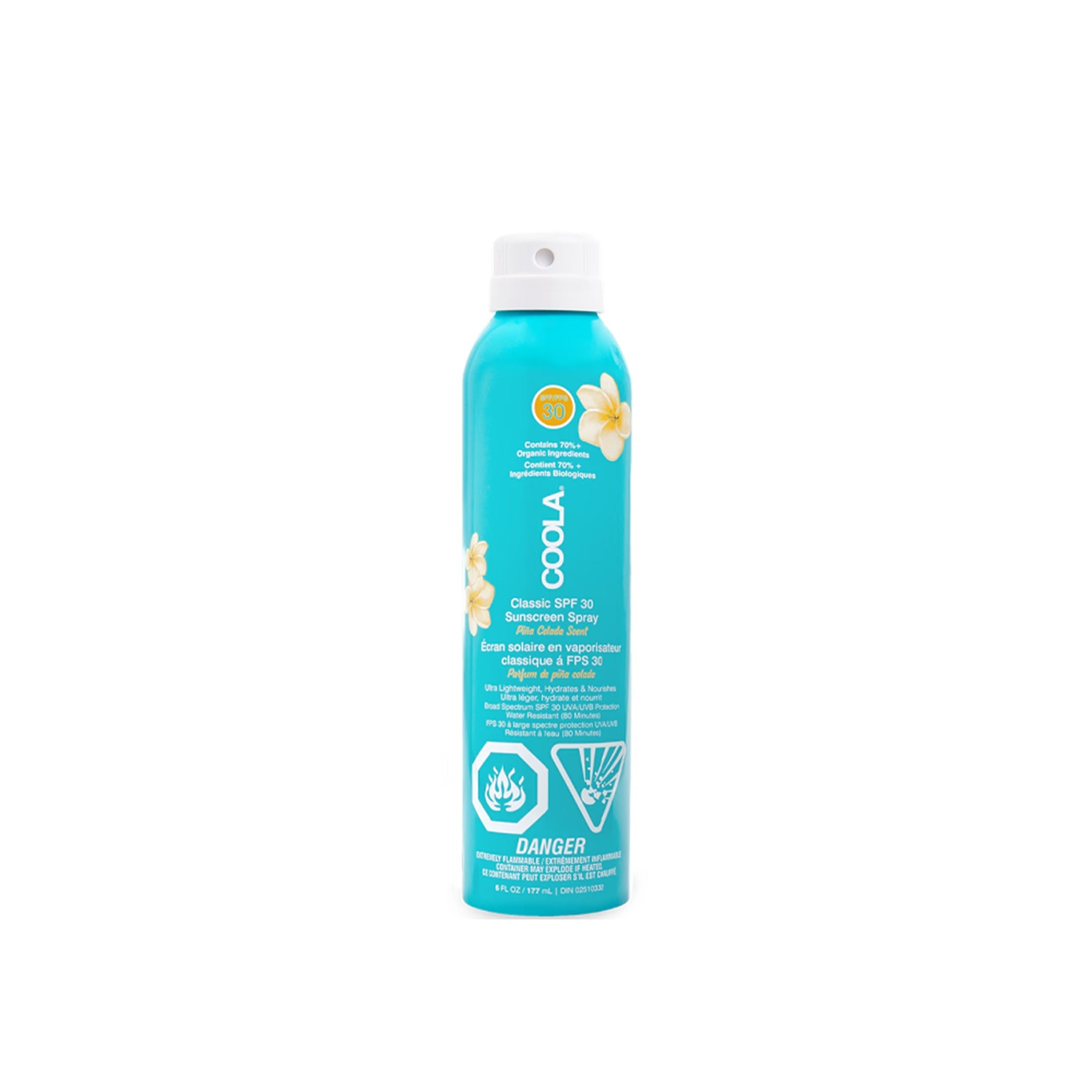 Flakon des Nischenparfums Classic Sunscreen Spray SPF 30 von Coola