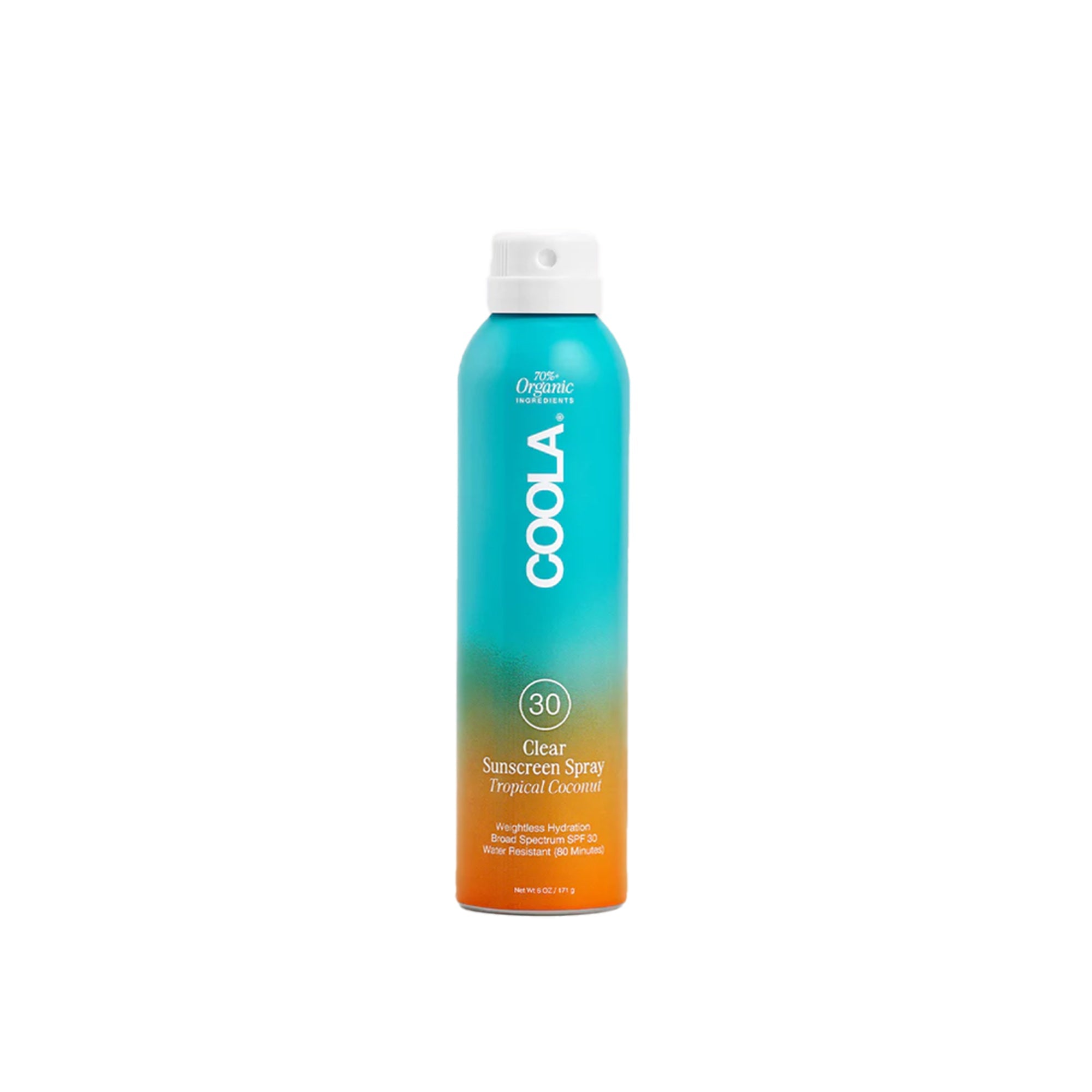 Flakon des Nischenparfums Clear Sunscreen Spray SPF 30 von Coola