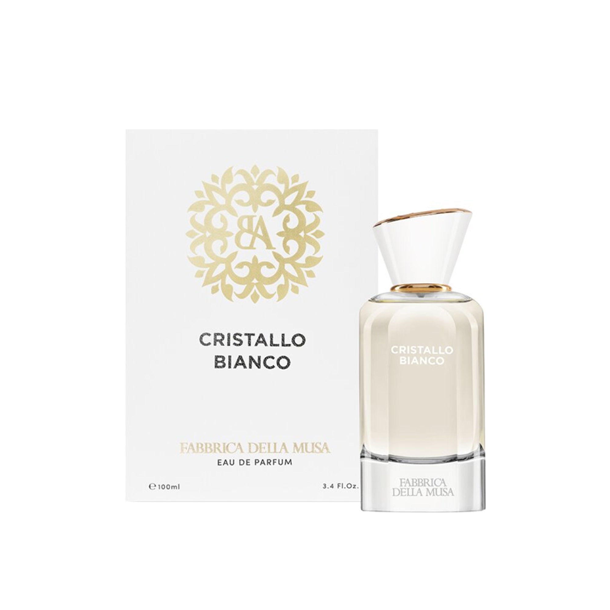 Flakon des Nischenparfums Cristallo Bianco von Fabbrica della Musa