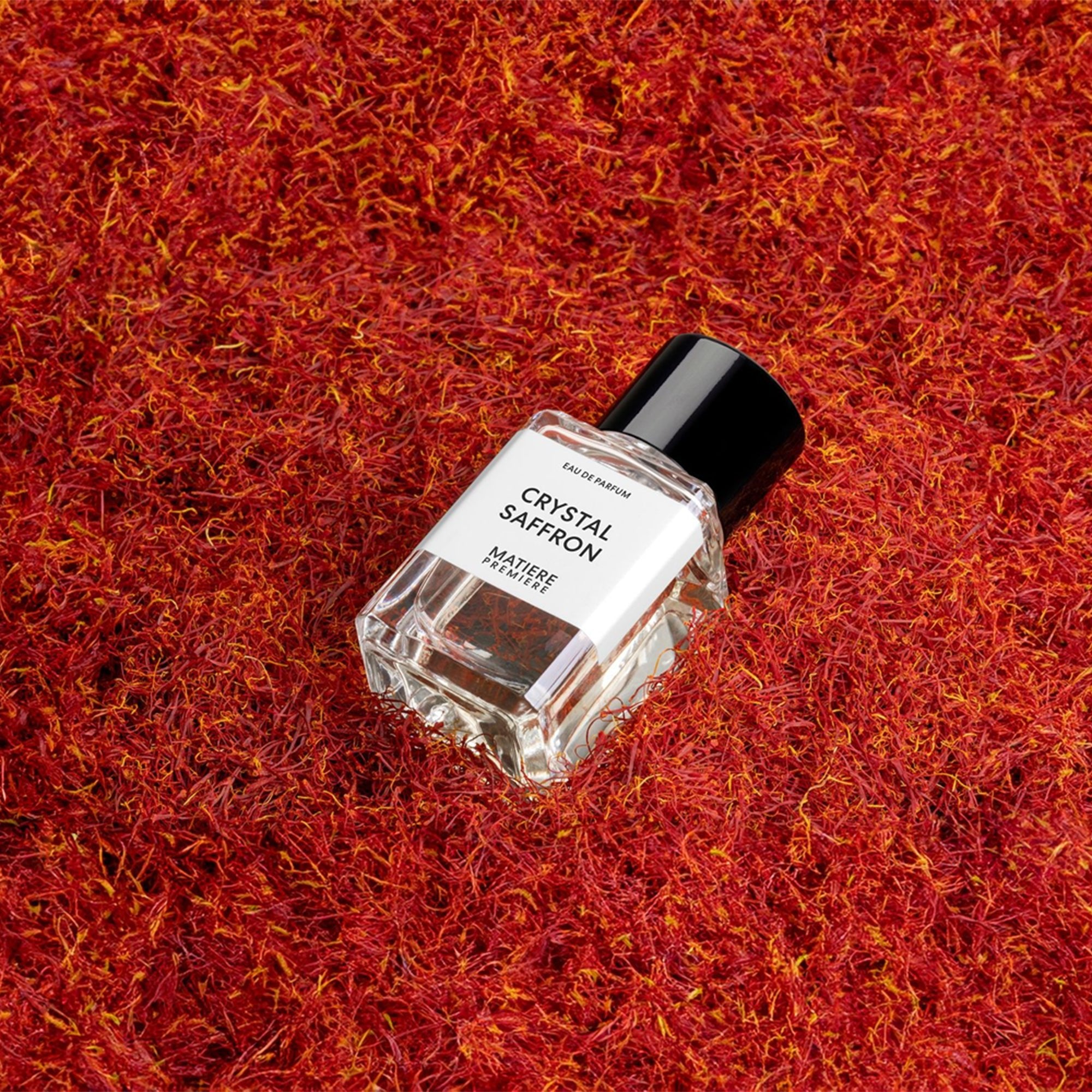 Flakon des Nischenparfums Crystal Saffron von MATIERE PREMIERE