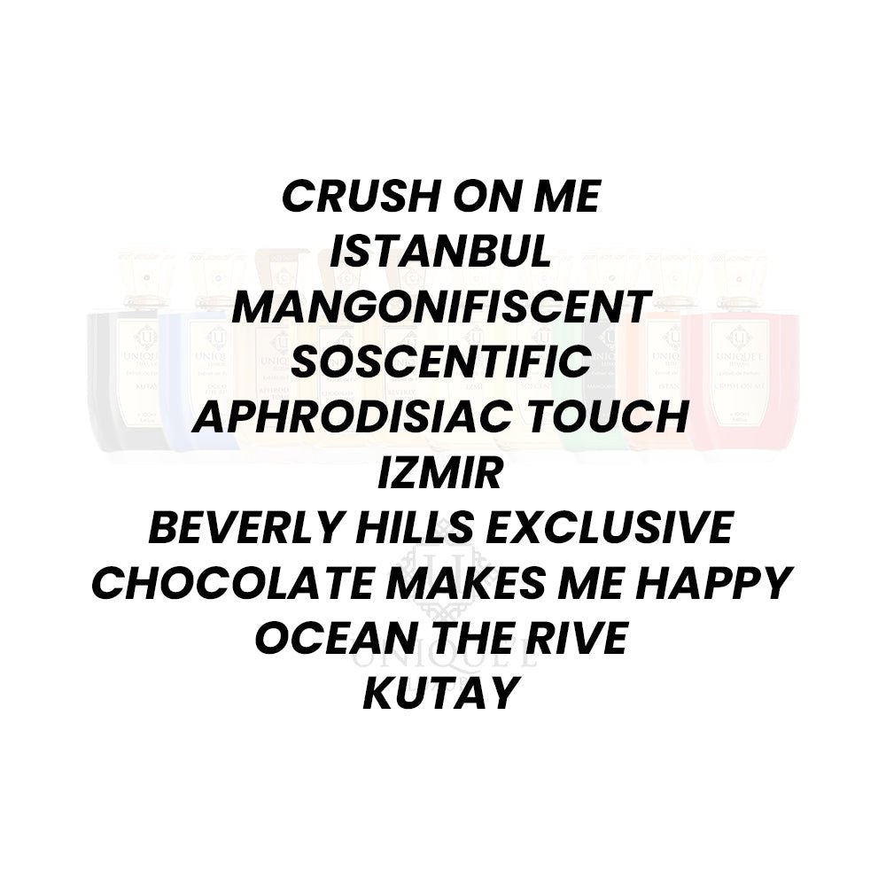 Flakon des Nischenparfums Discovery - Set | UNIQUE'E LUXURY von Unique'e Luxury