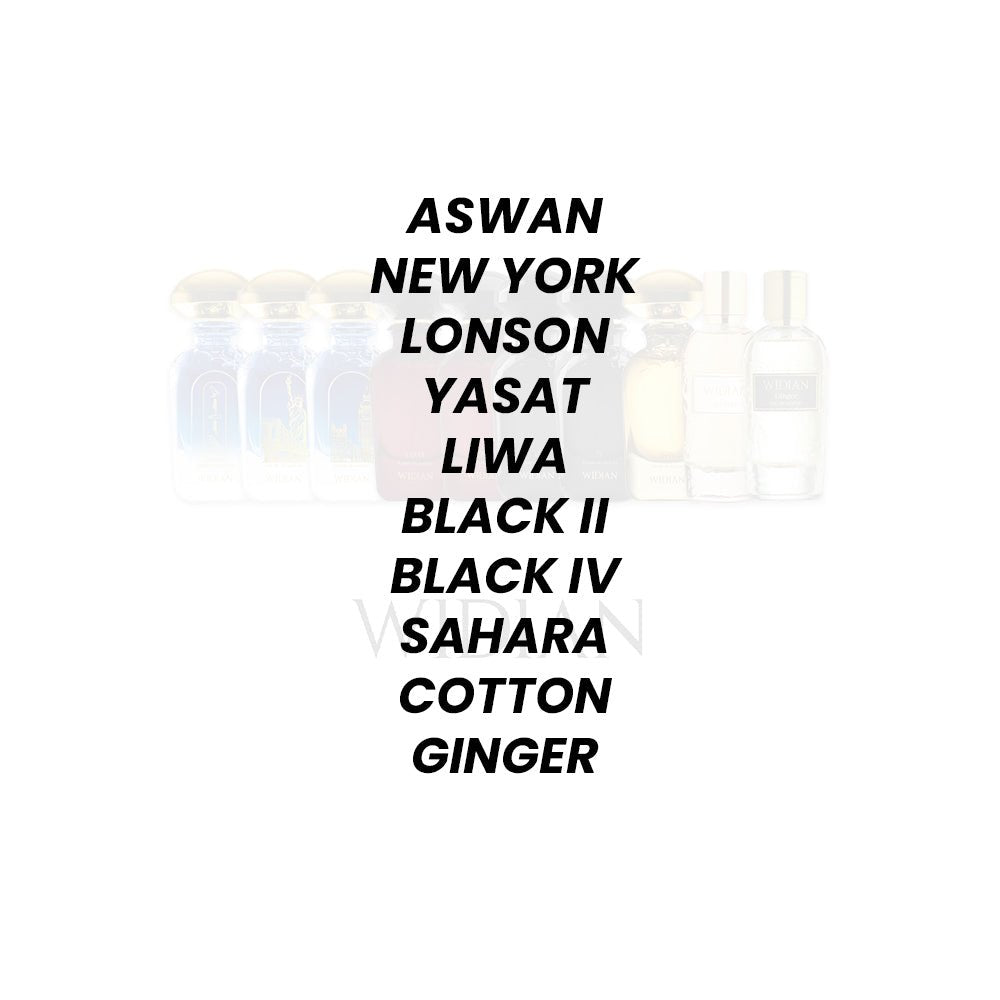 Flakon des Nischenparfums Discovery - Set | WIDIAN von Widian