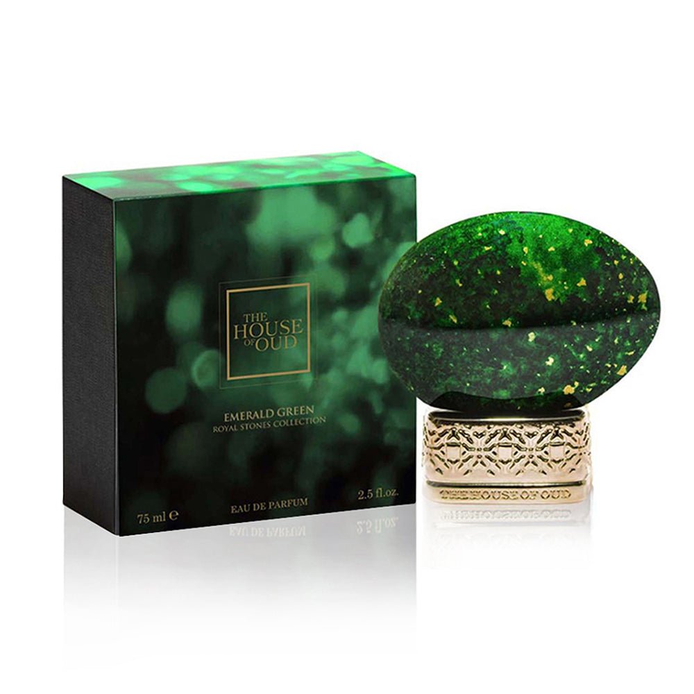 Flakon des Nischenparfums Emerald Green von The House of Oud