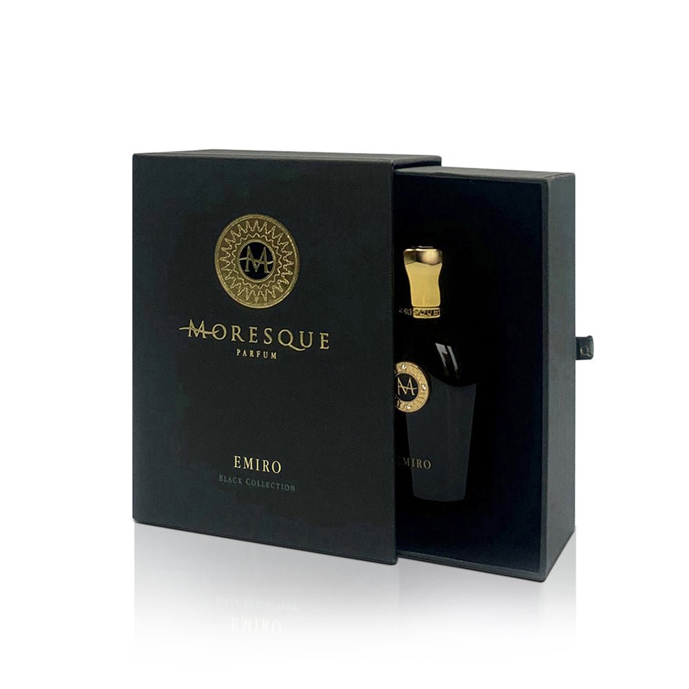 Flakon des Nischenparfums Emiro von Moresque