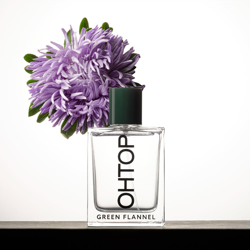 Flakon des Nischenparfums Green Flannel von OHTOP