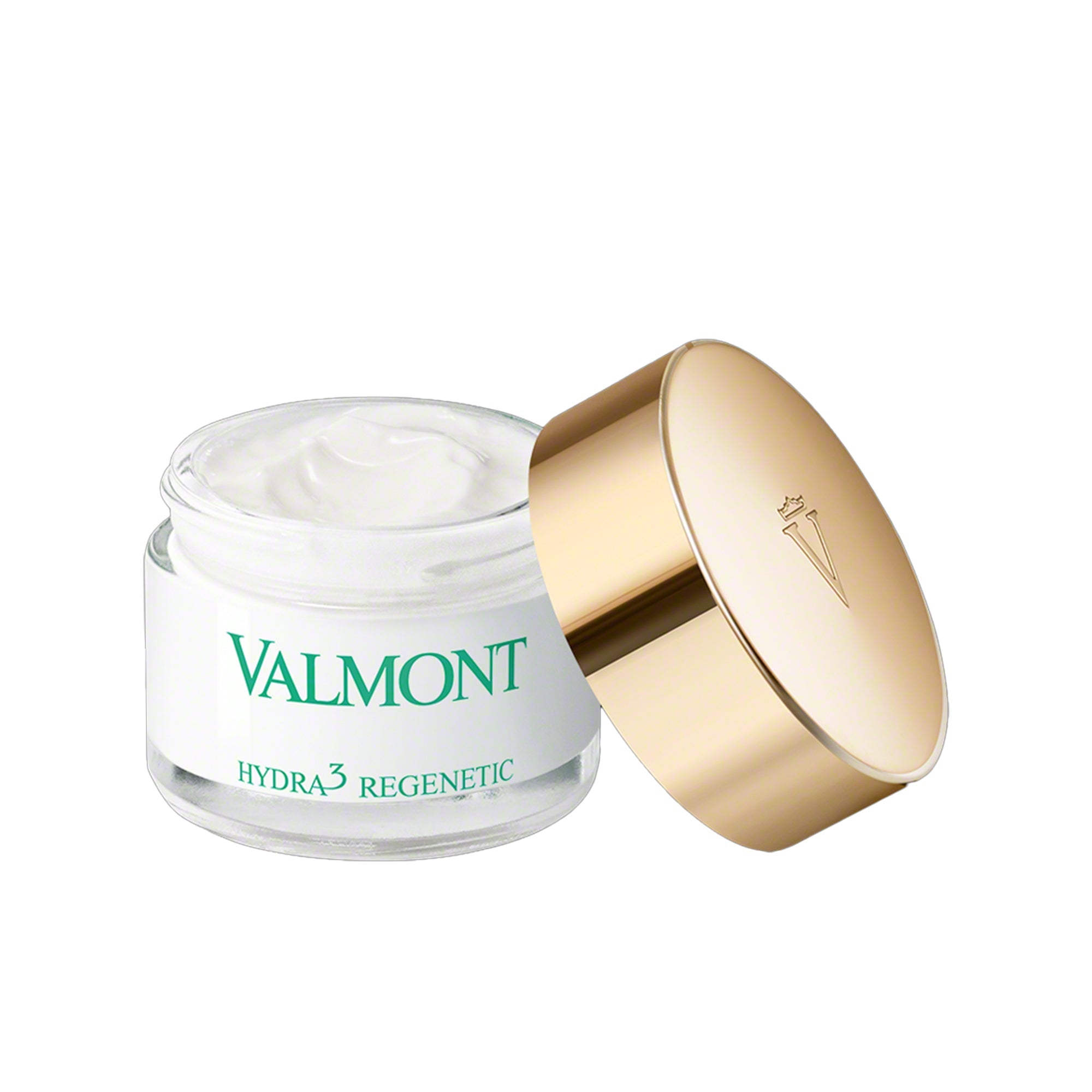 Flakon des Nischenparfums Hydra3 Regenetic Cream von Valmont