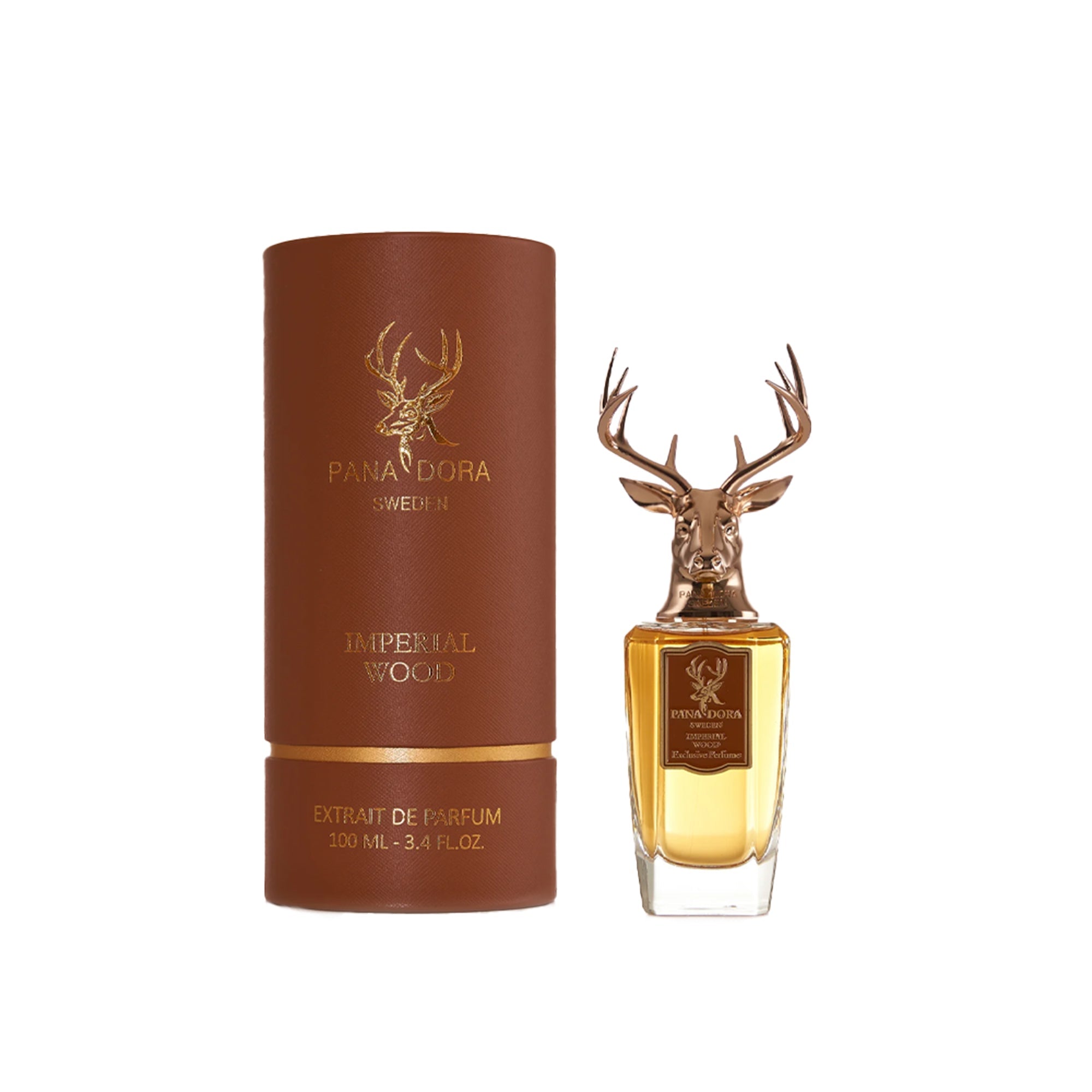 Flakon des Nischenparfums Imperial Wood von Pana Dora