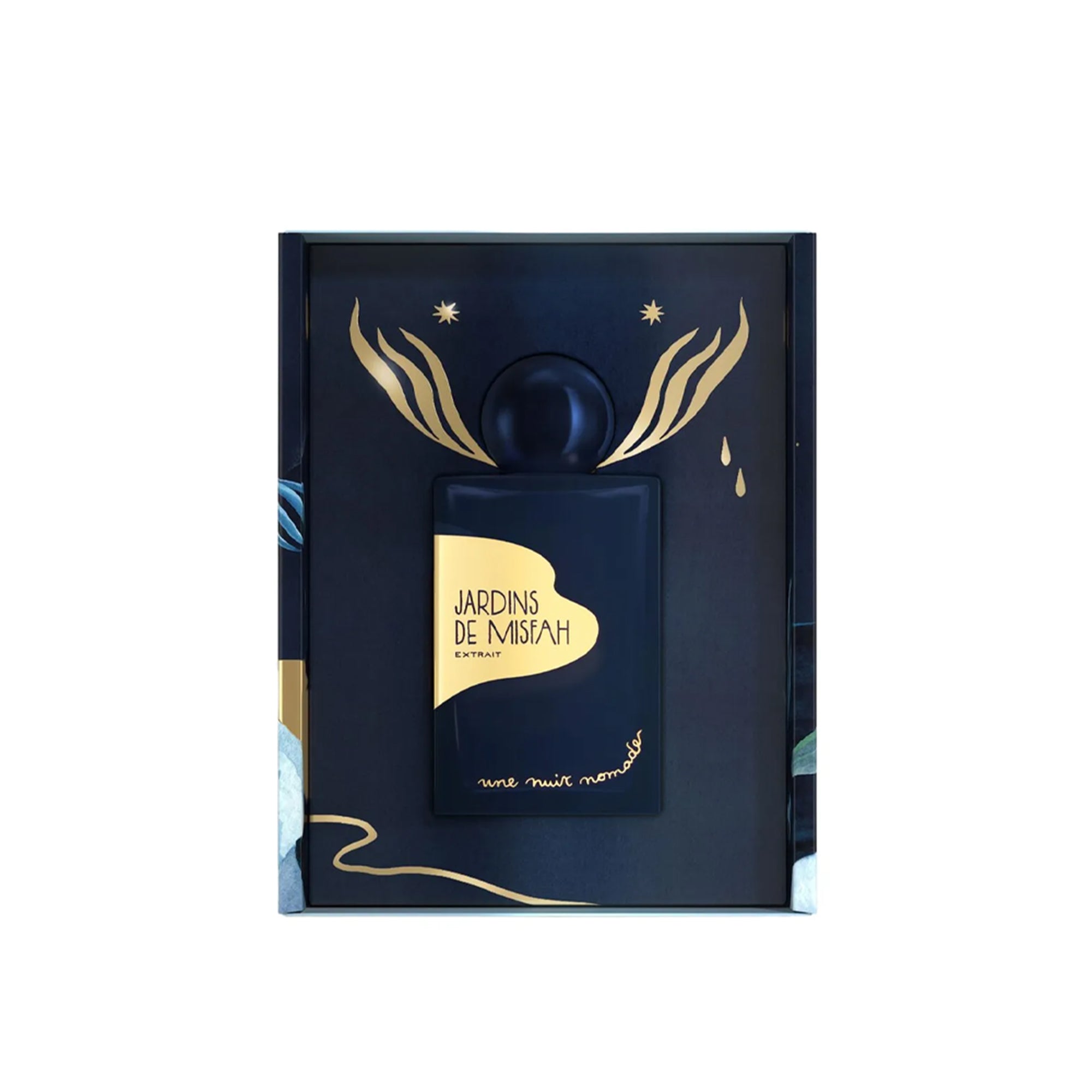 Flakon des Nischenparfums Jardins de Misfah von Une Nuit Nomade