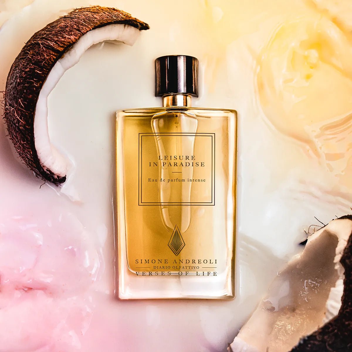 Flakon des Nischenparfums Leisure In Paradise von Simone Andreoli