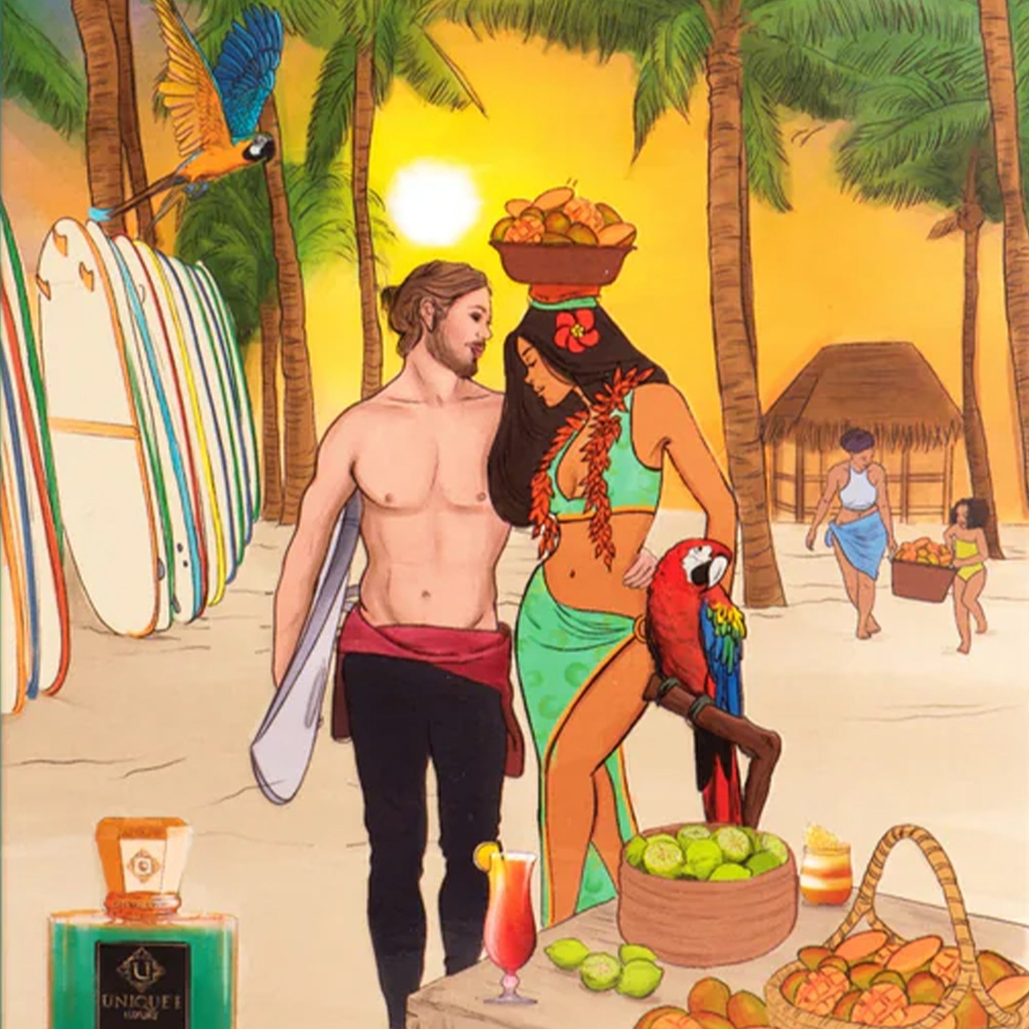 Flakon des Nischenparfums Mangonifiscent von Unique'e Luxury