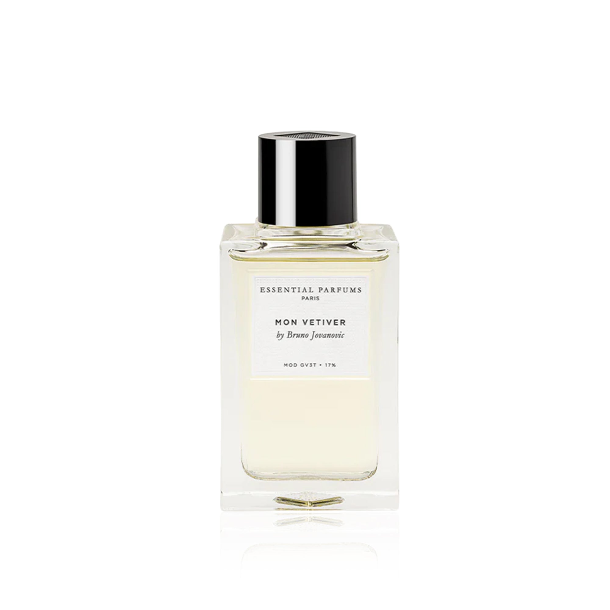 Flakon des Nischenparfums Mon Vetiver von Essential Parfums