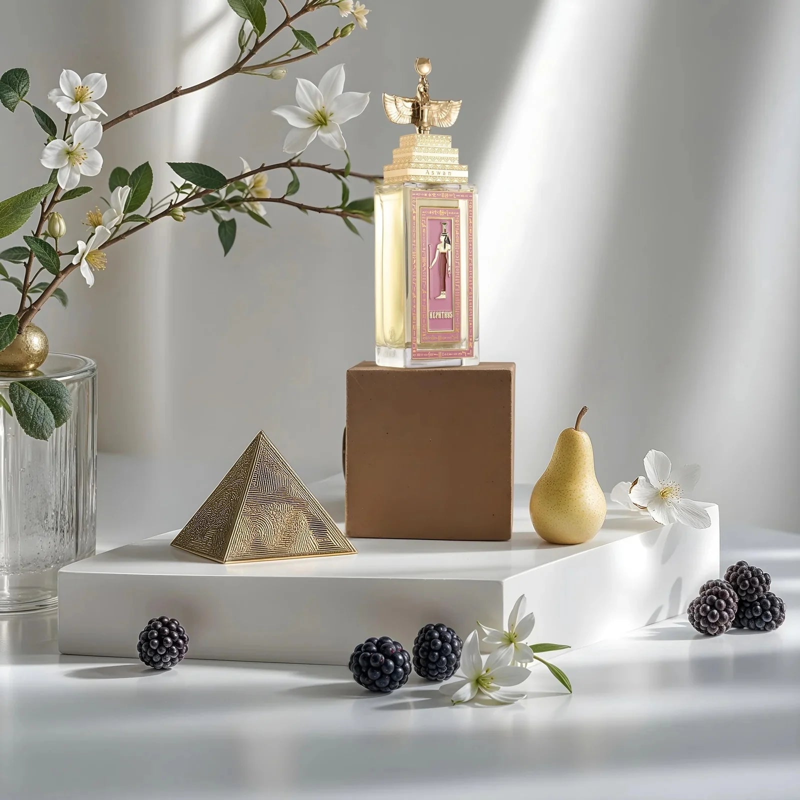 Flakon des Nischenparfums Nephthys von Aswan