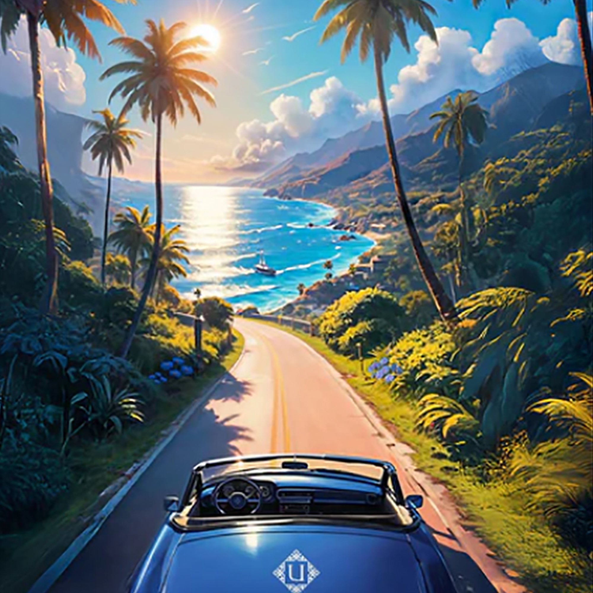 Flakon des Nischenparfums Ocean The Rive von Unique'e Luxury