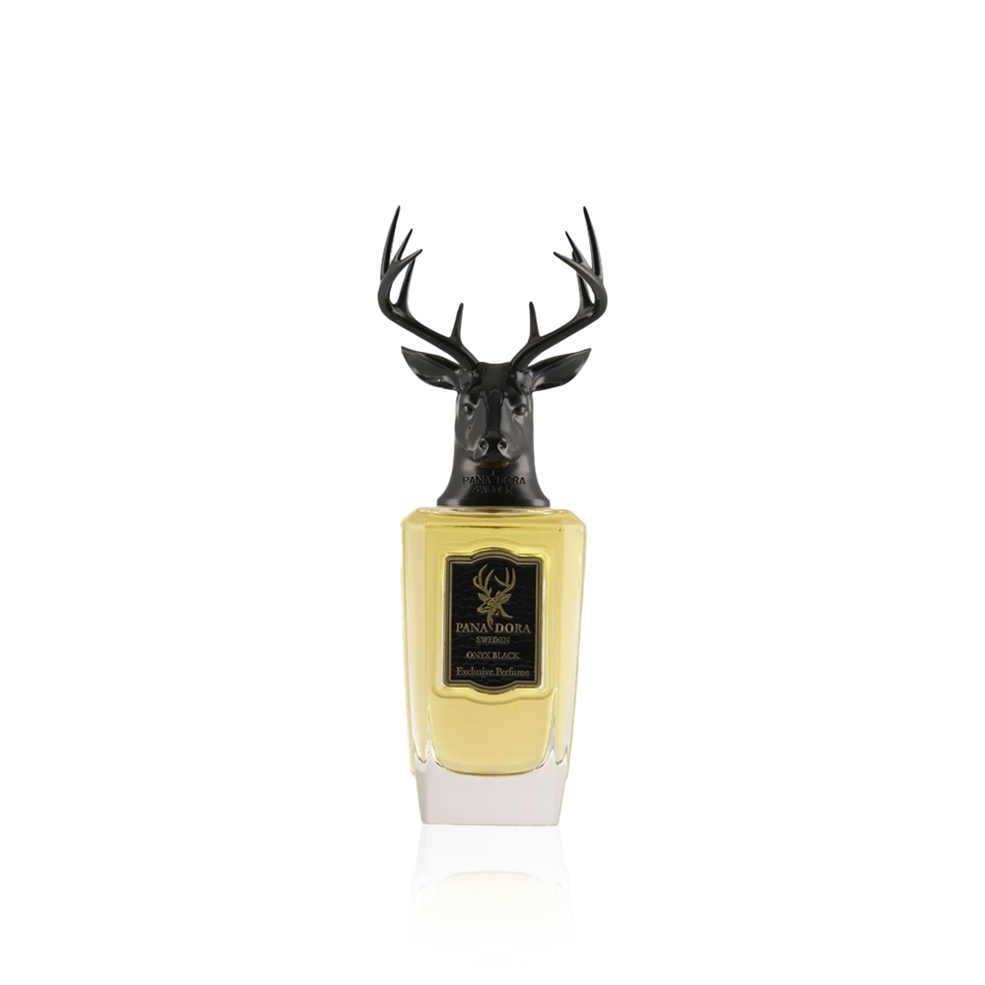 Flakon des Nischenparfums Onyx Black von Pana Dora
