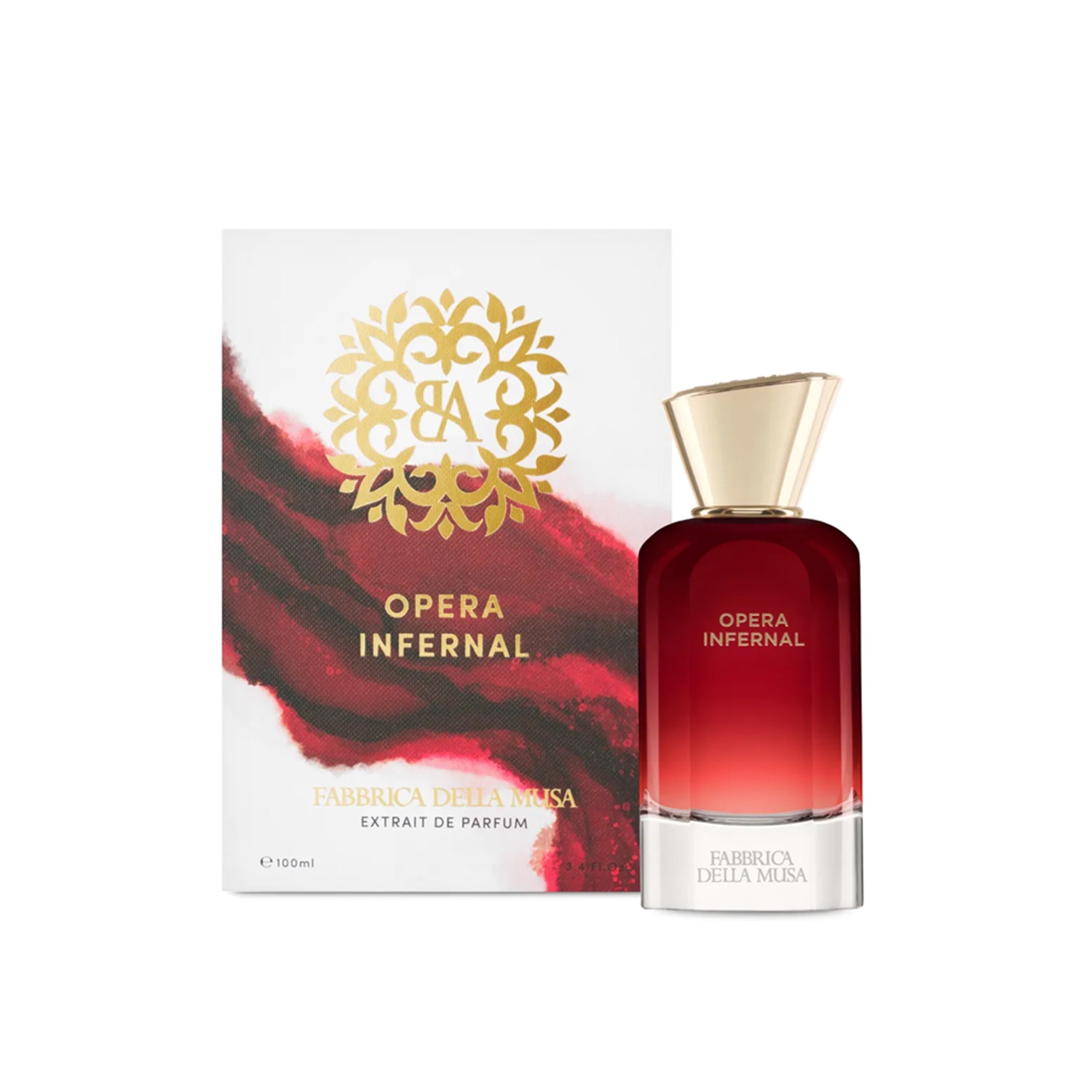 Flakon des Nischenparfums Opera Infernal von Fabbrica della Musa
