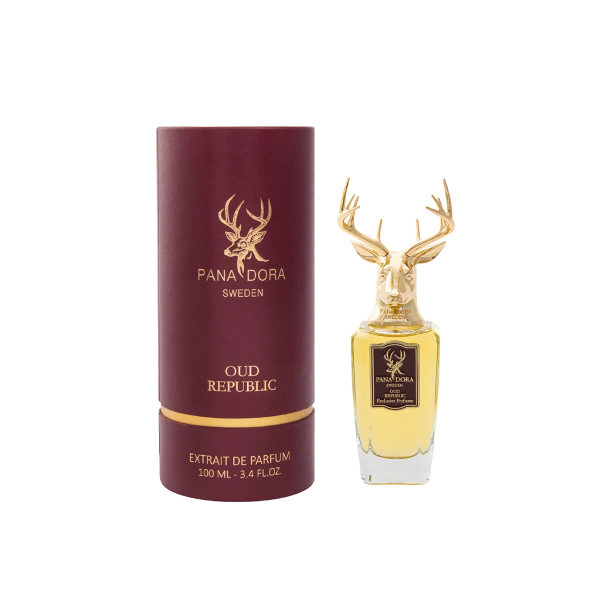 Flakon des Nischenparfums Oud Republic von Pana Dora