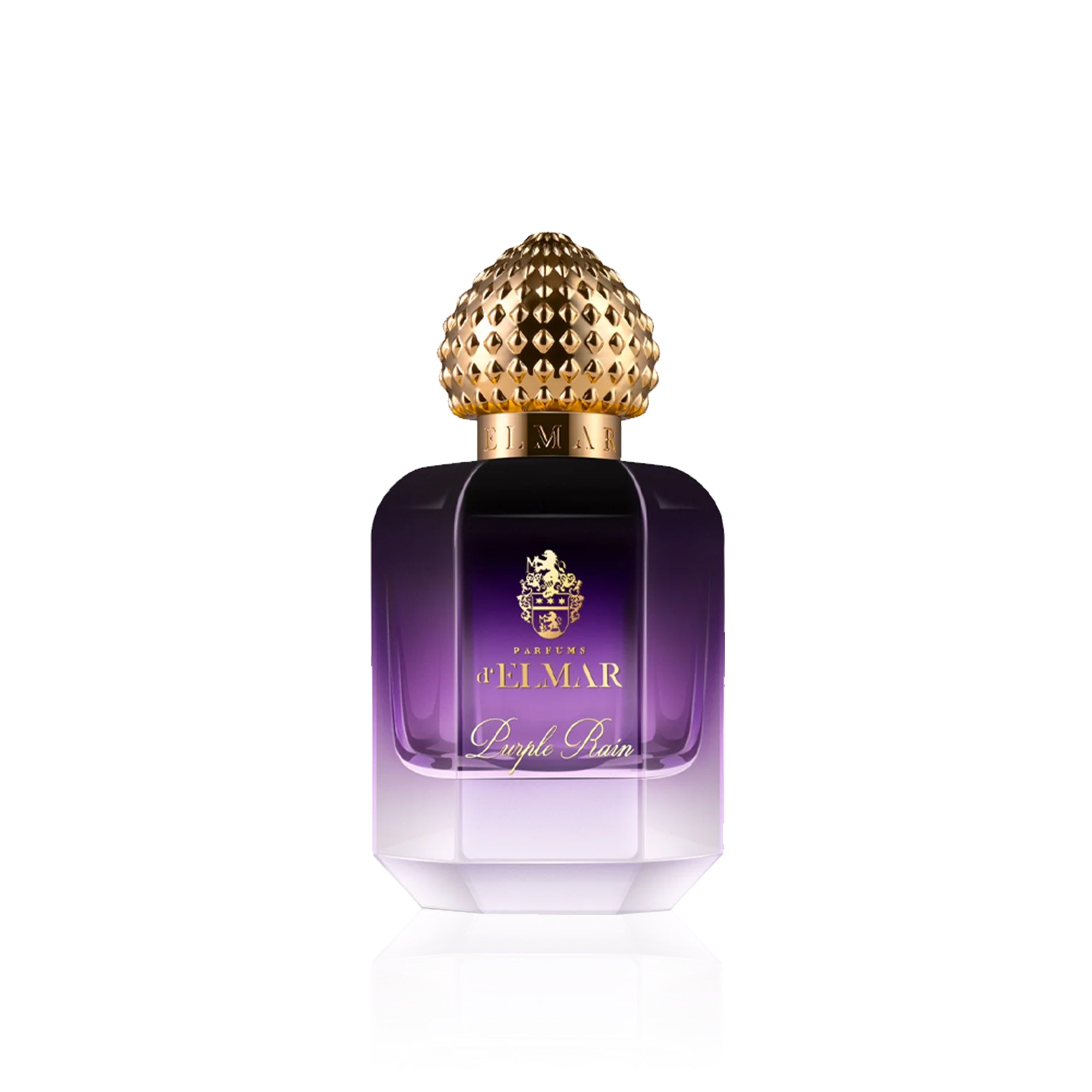 Flakon des Nischenparfums Purple Rain von Parfums d'Elmar