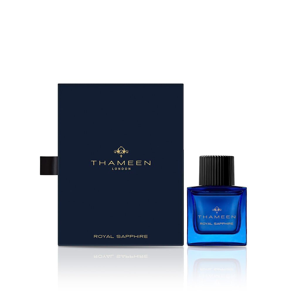 Flakon des Nischenparfums Royal Sapphire von Thameen
