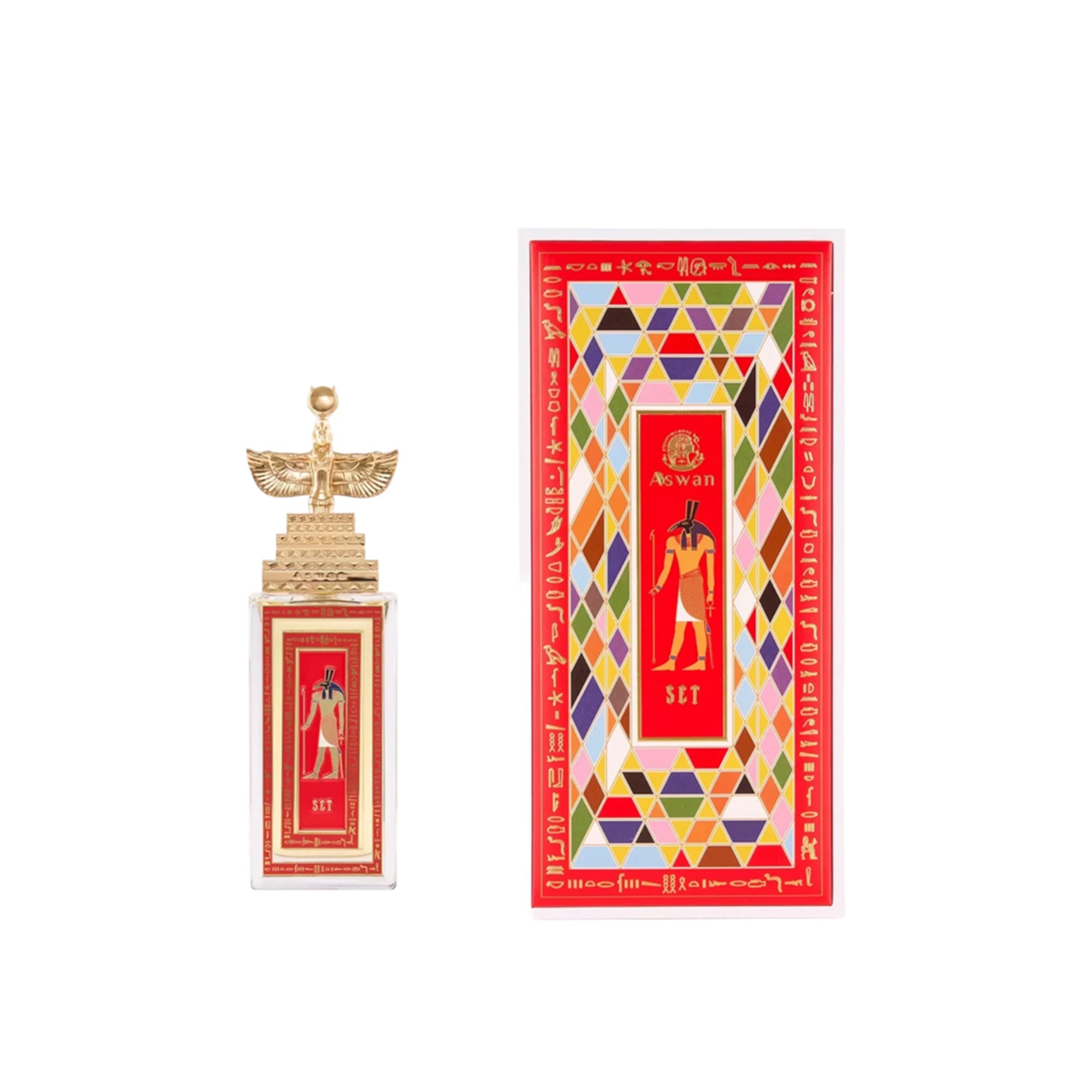 Flakon des Nischenparfums Set von Aswan