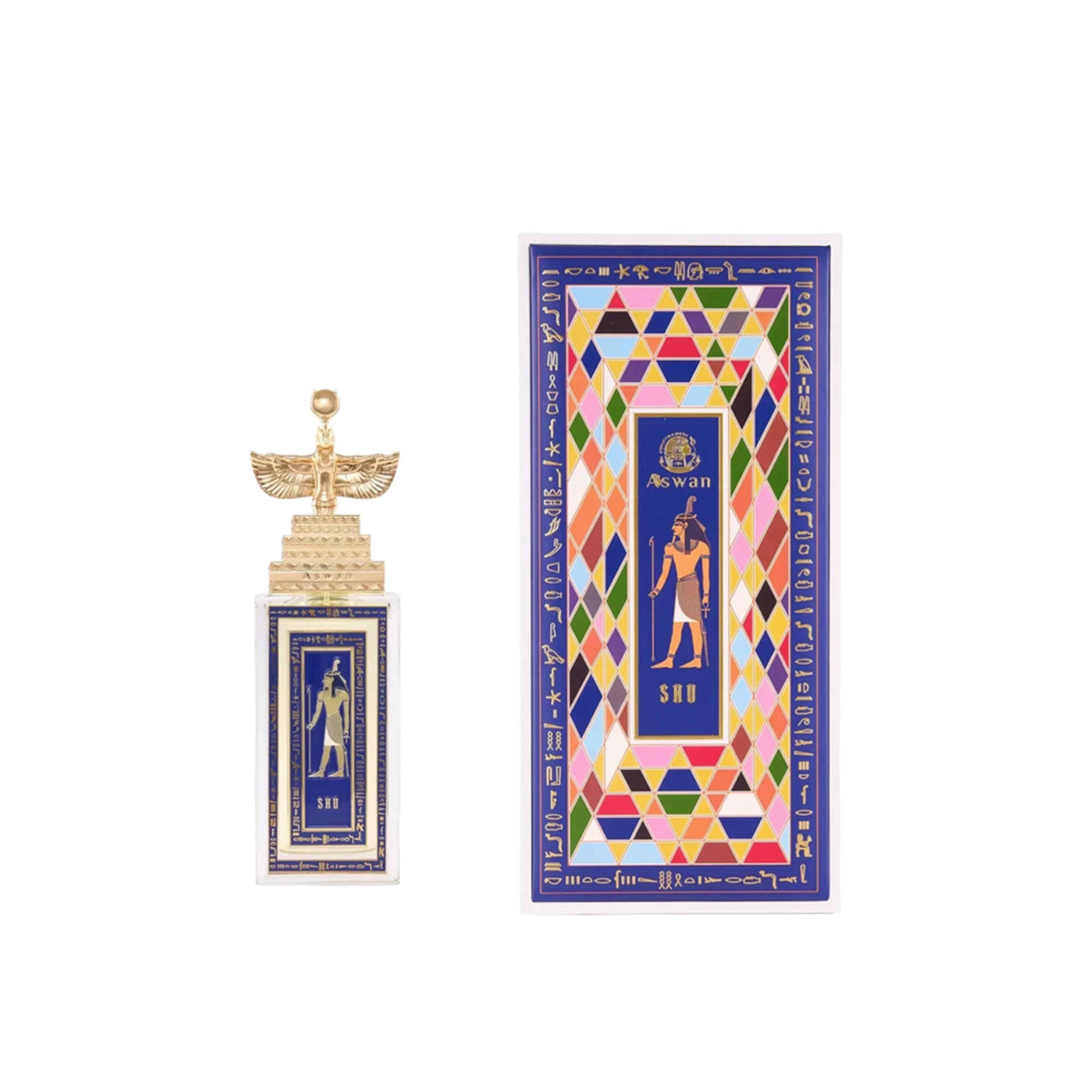 Flakon des Nischenparfums Shu von Aswan
