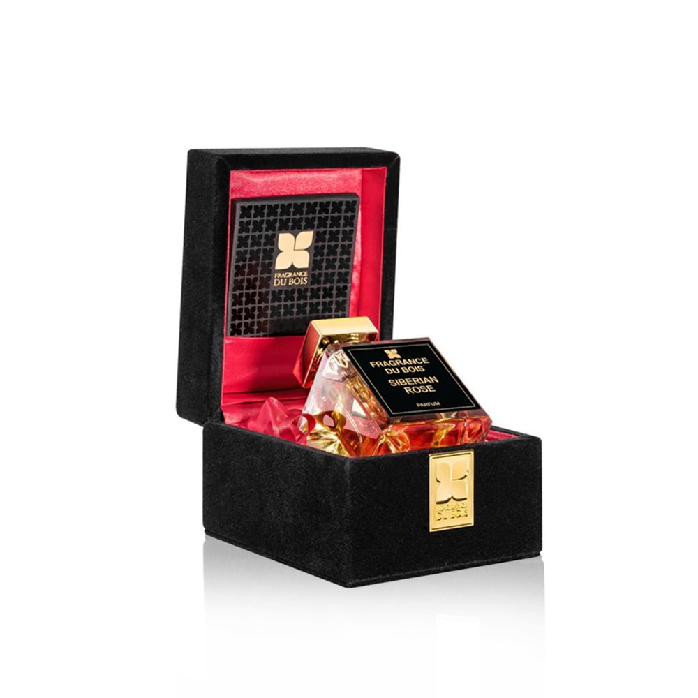 Flakon des Nischenparfums Siberian Rose von Fragrance Du Bois