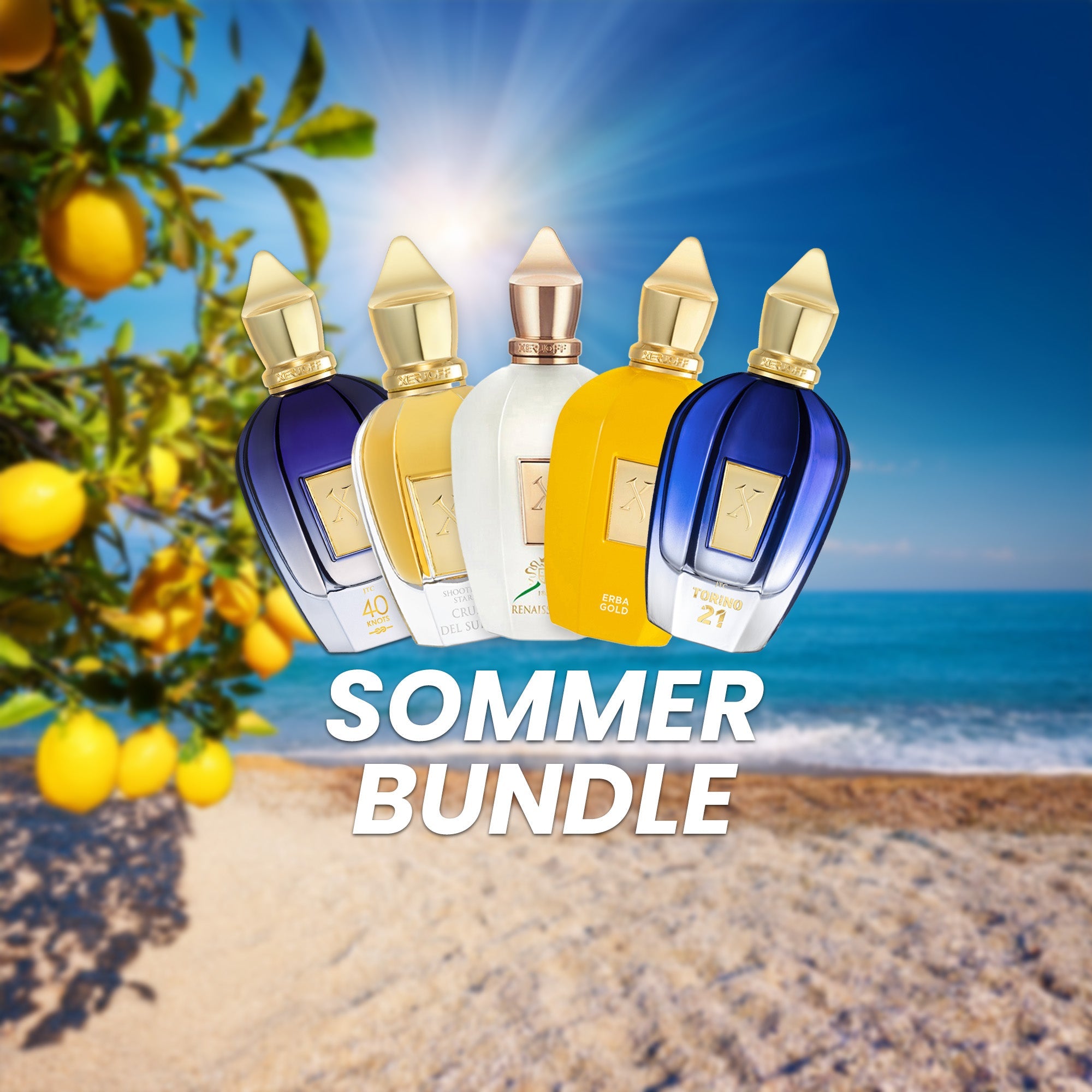 Flakon des Nischenparfums Sommer - Bundle von Xerjoff