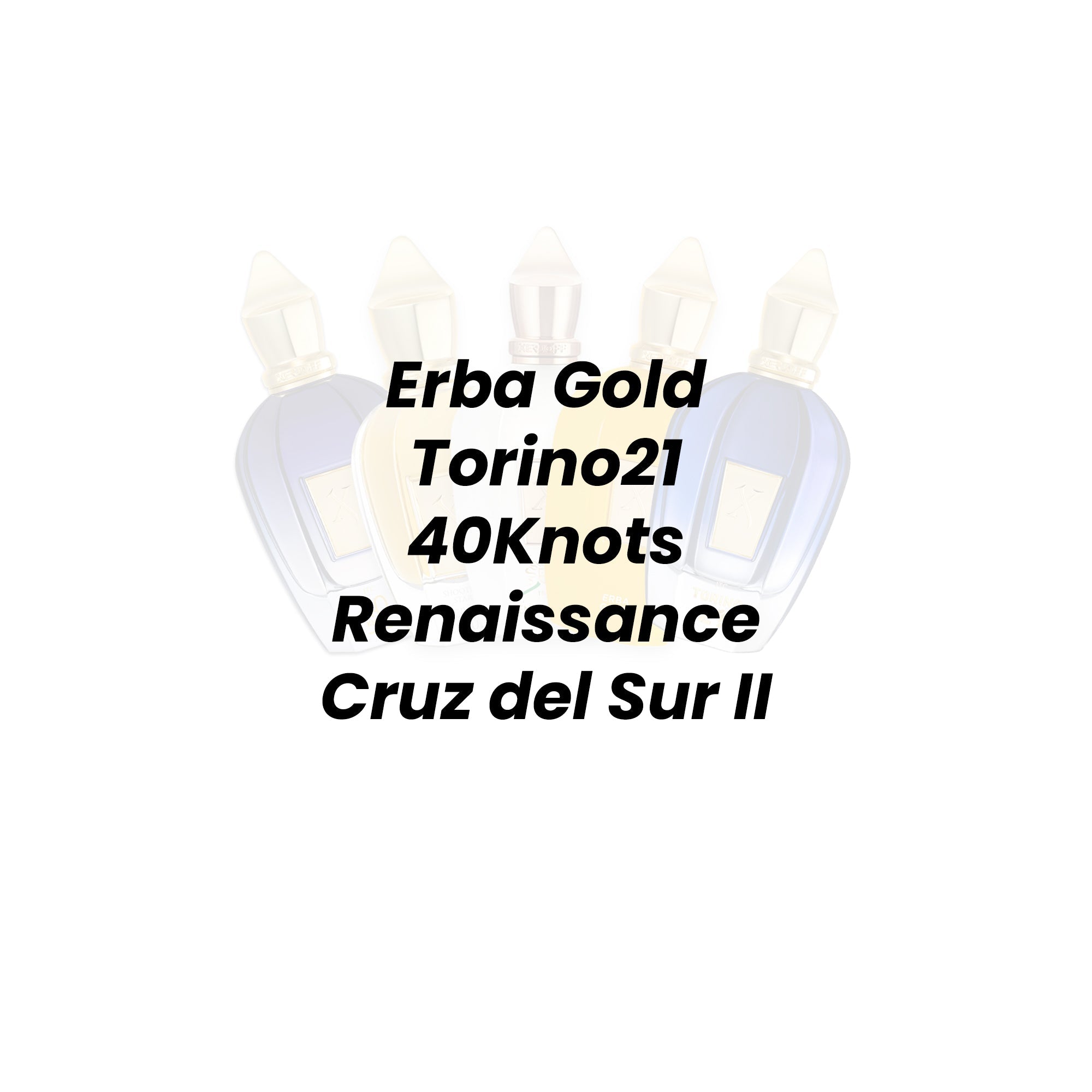 Flakon des Nischenparfums Sommer - Bundle von Xerjoff