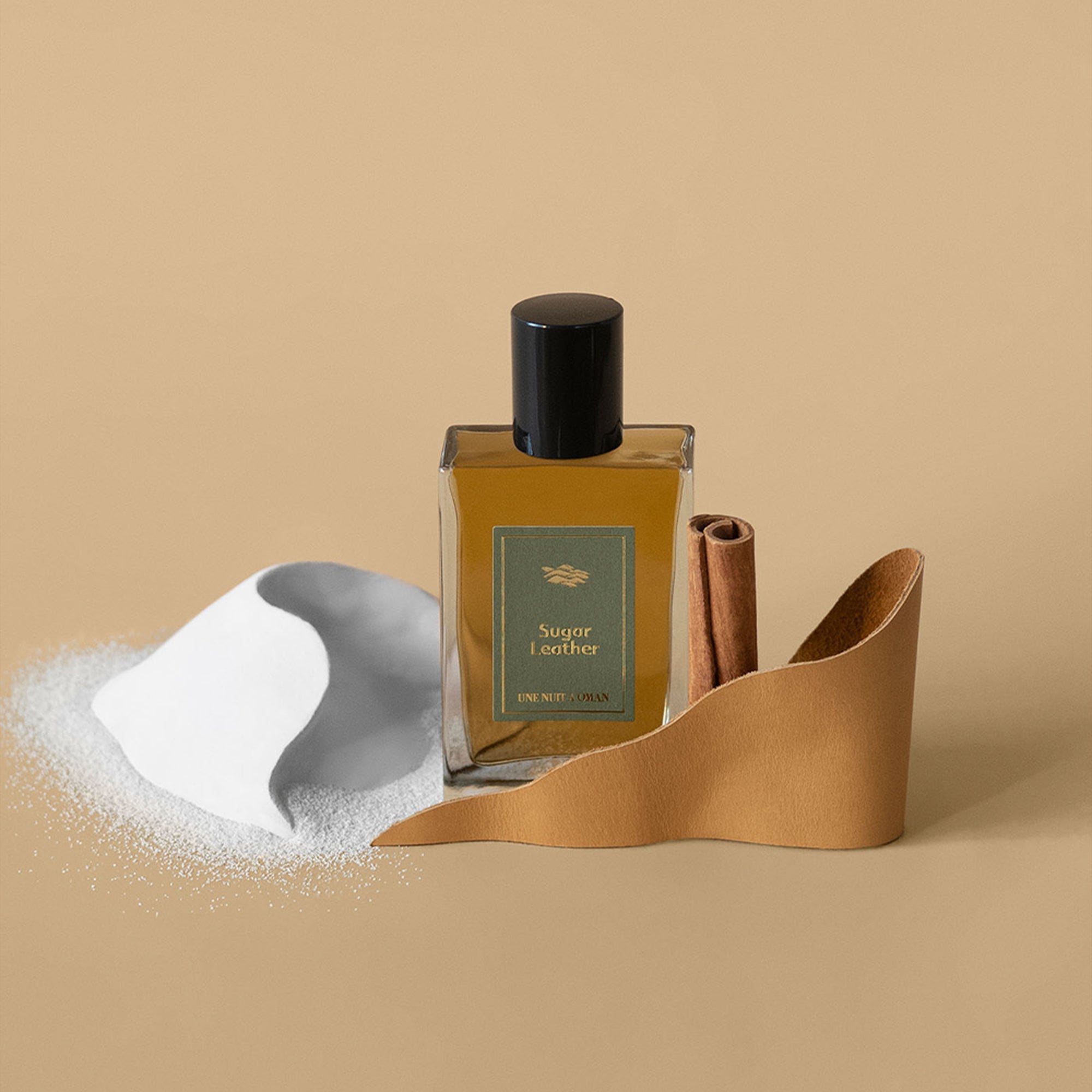 Flakon des Nischenparfums Sugar Leather von Une Nuit Nomade